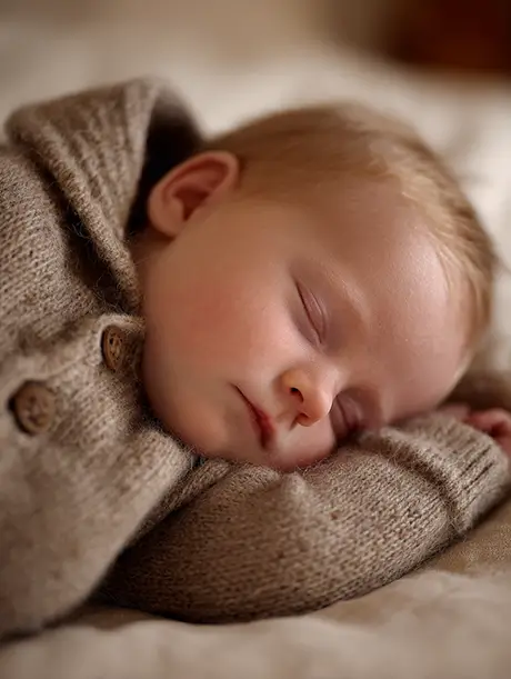 Newborn baby sleeping